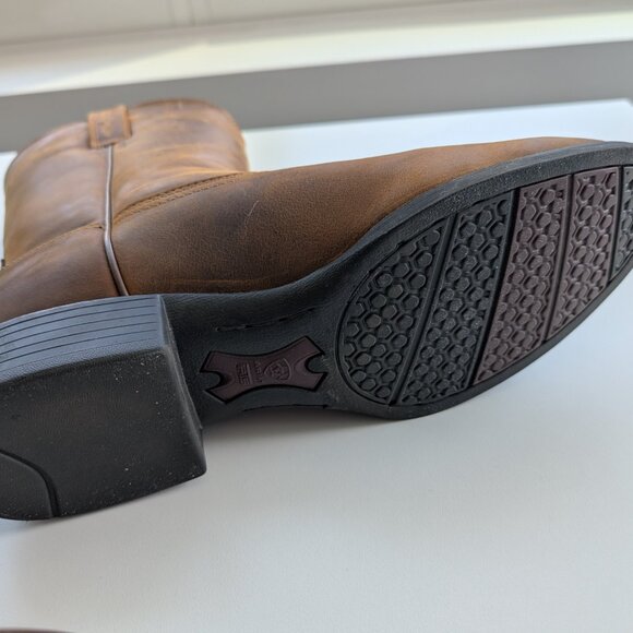 Ariat Men’s Heritage Roper Round Toe Western Boot - 9 Wide (EE) - Brown - Picture 3 of 8